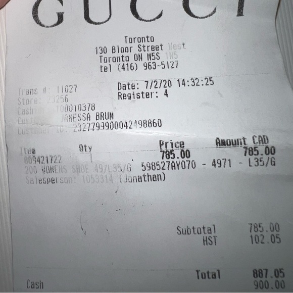 GUCCI Interlocking G Logo Leather Sneakers - Picture 12 of 16